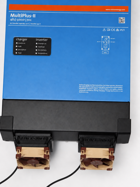 80mm External Ventilation Adapters – Victron MultiPlus-II 5000va