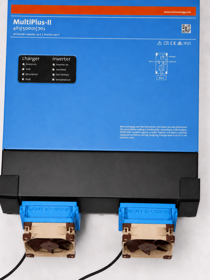 Acoples 80mm Ventilación Externa – Victron MultiPlus-II 5000va