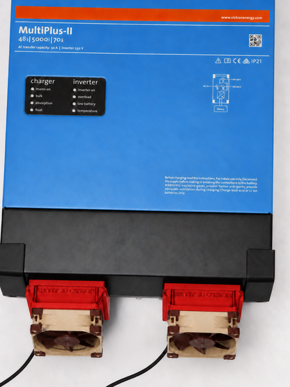 Acoples 80mm Ventilación Externa – Victron MultiPlus-II 5000va