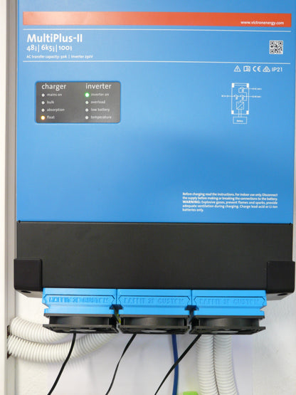 Acoples 80mm Ventilación Externa – Victron MultiPlus-II 6500W