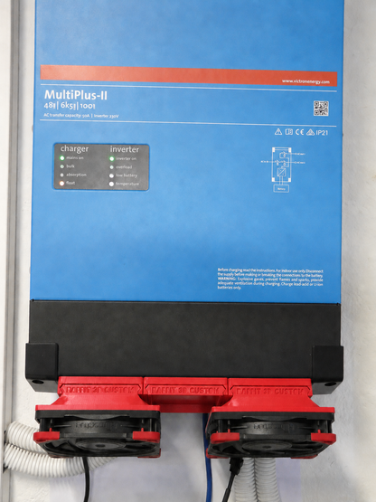 120mm External Ventilation Adapters – Victron MultiPlus-II 6500W